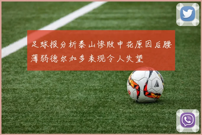 足球报分析泰山惨败申花原因后腰薄弱德尔加多表现令人失望
